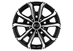 Диск MSW 48 VAN 5H Gloss Black Full Polished R16 W6.5 PCD5x130 ET55 DIA89.1