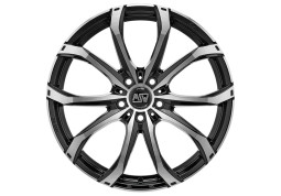Диск MSW 48 Gloss Black Full Polished R17 W7.5 PCD5x114.3 ET53 DIA73.1