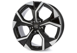 Диск MSW 43 Gloss Black Full Polished R18 W8.0 PCD5x112 ET42 DIA73.1