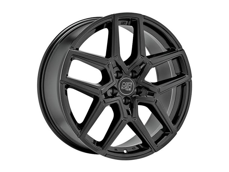 Диск MSW 52 Gloss Black R20 W8.5 PCD5x120 ET41.3 DIA72.6