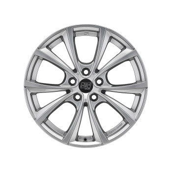 Диск MSW 27T Full Sillver R18 W8.5 PCD5x114.3 ET40 DIA64.12