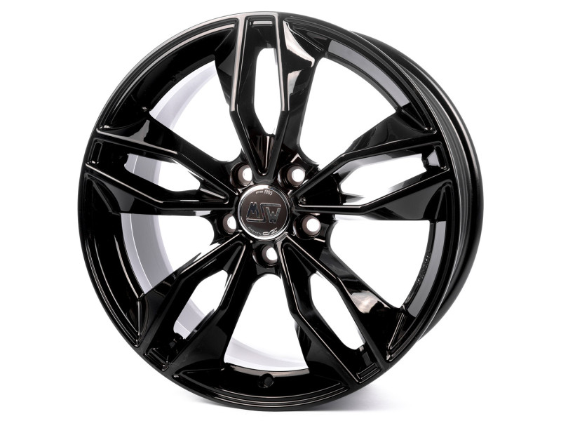 Диск MSW 71 Gloss Black R19 W8.0 PCD5x112 ET45 DIA73.1