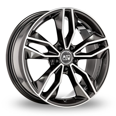 Диск MSW 71 Gloss Dark Grey Full Polished R19 W8.0 PCD5x112 ET45 DIA73.1