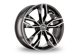 Диск MSW 71 Gloss Dark Grey Full Polished R18 W8.0 PCD5x114.3 ET45 DIA73.1