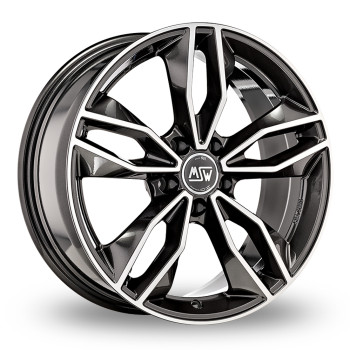 Диск MSW 71 Gloss Dark Grey Full Polished R18 W8.0 PCD5x114.3 ET45 DIA73.1
