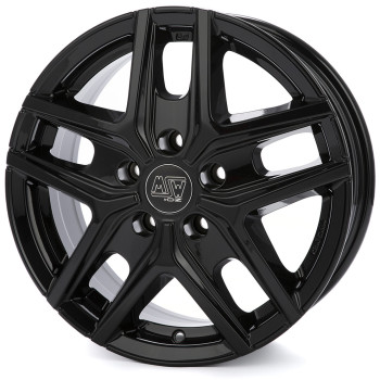Диск MSW 40 VAN Gloss Black R16 W6.5 PCD5x118 ET65 DIA71.06