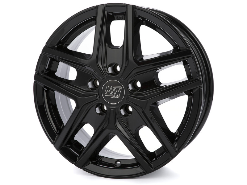 Диск MSW 40 VAN Gloss Black R16 W6.5 PCD5x118 ET65 DIA71.06