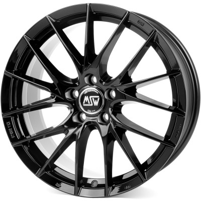 Диск MSW 29 Gloss Black R19 W8.5 PCD5x112 ET43 DIA73.1