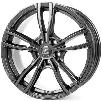Диск MSW 73 Gloss Dark Grey R19 W8.5 PCD5x114.3 ET40 DIA64.12