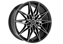 Диск MSW 75 Gloss Black Full Polished R19 W8.0 PCD5x112 ET27 DIA73.1