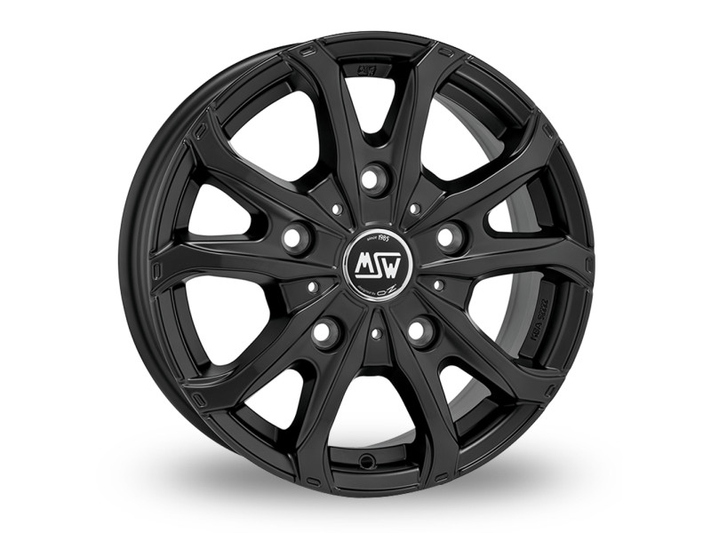 Диск MSW 48 VAN 5H Matt Black R16 W6.5 PCD5x160 ET60 DIA65.06