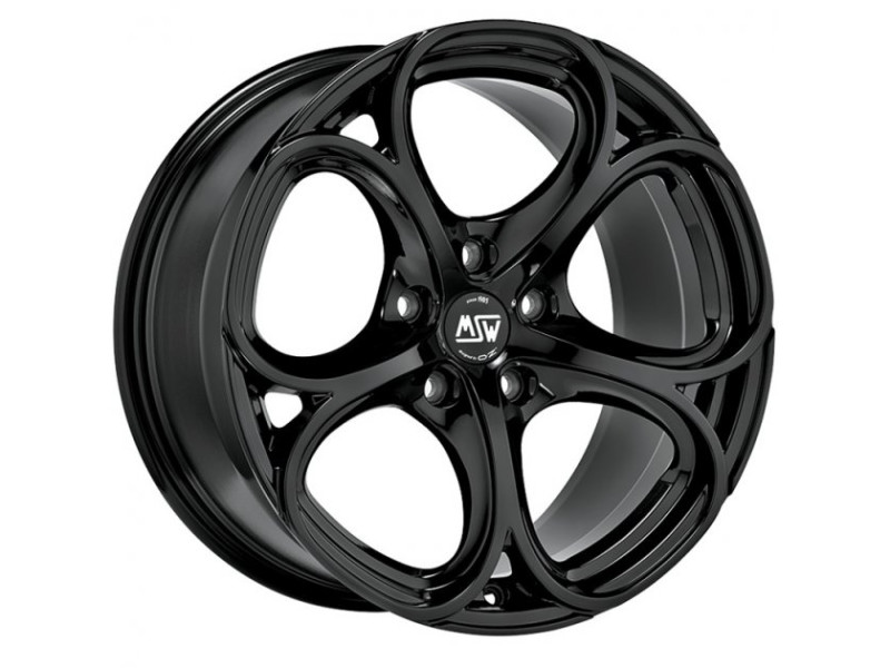 Диск MSW 82 Gloss Black R18 W8.0 PCD5x110 ET30 DIA65.06