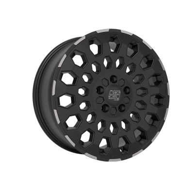 Диск MSW 99 VAN Matt Black Lip Polished R16 W6.5 PCD5x130 ET55 DIA78.1
