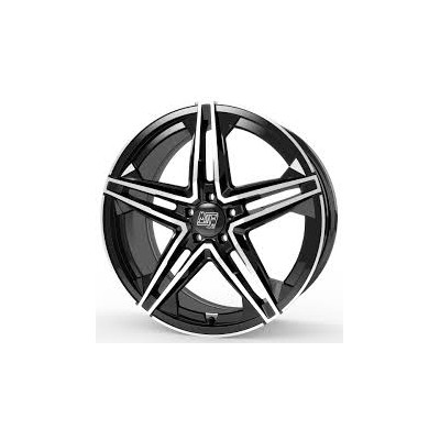 Диск MSW 31 Gloss Black Full Polished R18 W8.0 PCD5x112 ET30 DIA73.1