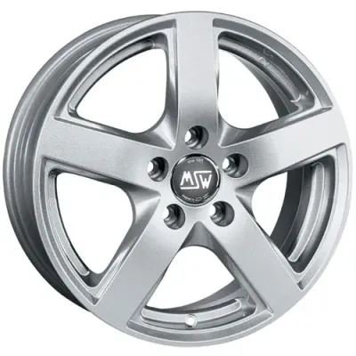 Диск MSW 55 Full Silver R16 W6.5 PCD5x115 ET41 DIA70.2