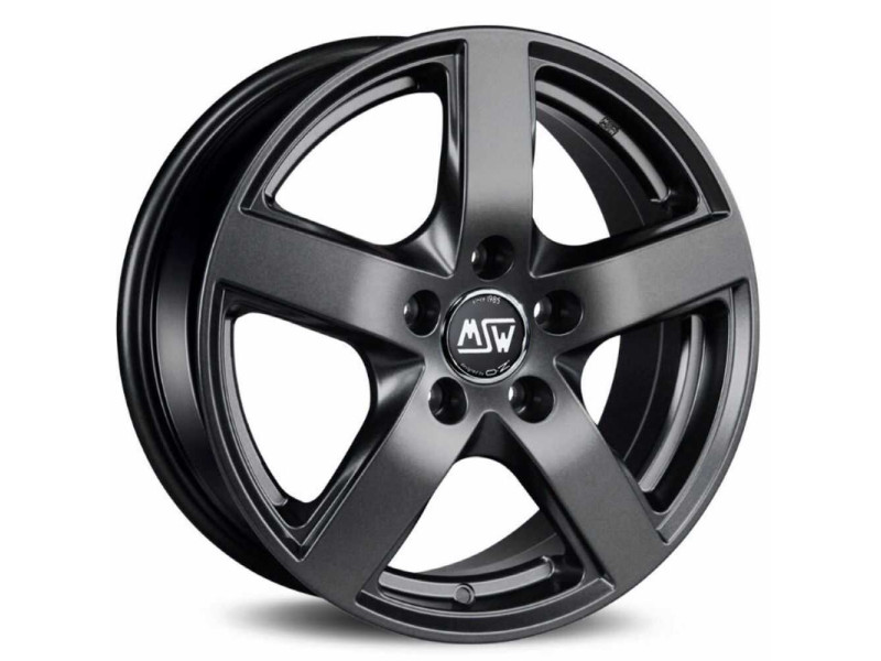 Диск MSW 55 Matt Dark Grey R17 W7.5 PCD5x112 ET37 DIA66.46