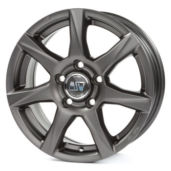 Диск MSW 77 Matt Dark Grey R18 W8.0 PCD5x112 ET28 DIA66.46
