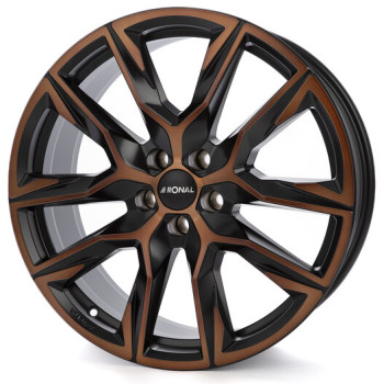 Диск Ronal R71 Jetblack Copper Matt R21 W9.5 PCD5x112 ET37 DIA66.5