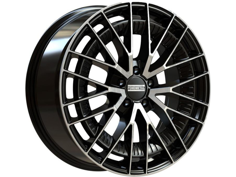 Диск Fondmetal Kari Glossy Black Machined R21 W10.0 PCD5x112 ET29 DIA66.5