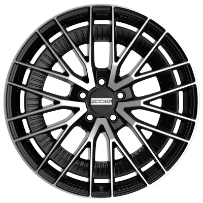 Диск Fondmetal Kari Glossy Black Machined R21 W10.0 PCD5x112 ET29 DIA66.5