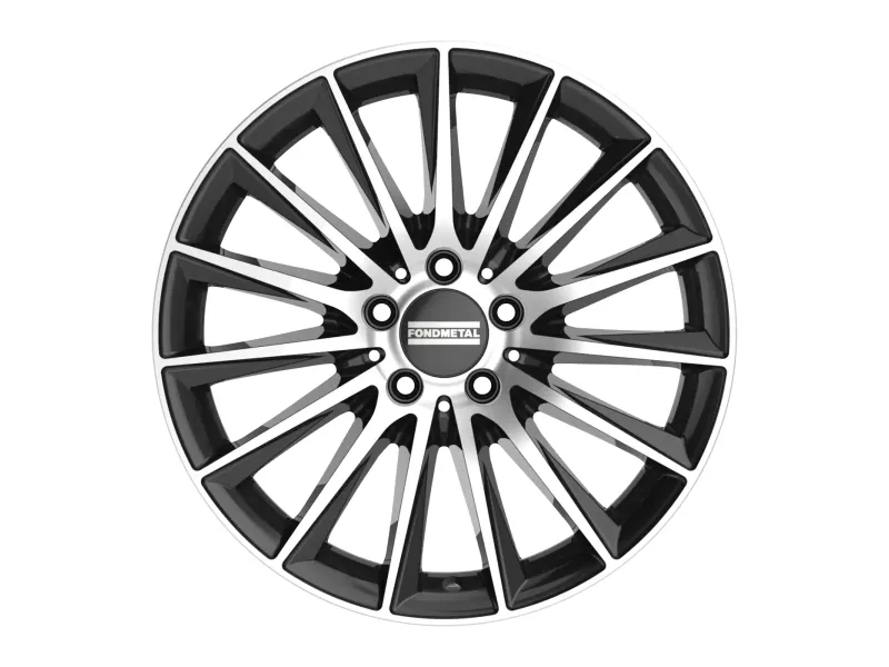 Диск Fondmetal Aidon Glossy Black Machined R19 W9.0 PCD5x112 ET44 DIA66.5