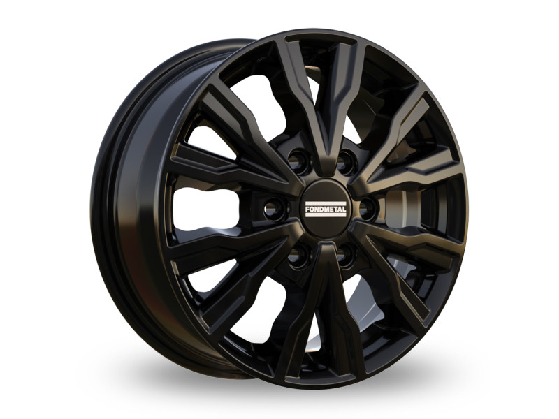 Диск Fondmetal Pro2 Glossy Black R17 W7.0 PCD6x120 ET48 DIA74.5