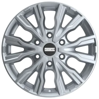 Диск Fondmetal Pro2 Glossy Silver R17 W7.0 PCD6x130 ET50 DIA84.1