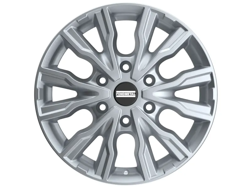Диск Fondmetal Pro2 Glossy Silver R17 W7.0 PCD6x130 ET50 DIA84.1