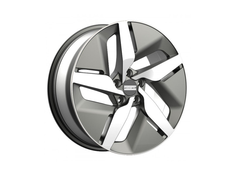 Диск Fondmetal E-Joule Glossy Titanium Machined R19 W7.5 PCD5x108 ET47.5 DIA63.4