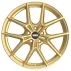 Диск Fondmetal Iupiter Matt Gold R18 W8.0 PCD5x112 ET49 DIA66.5
