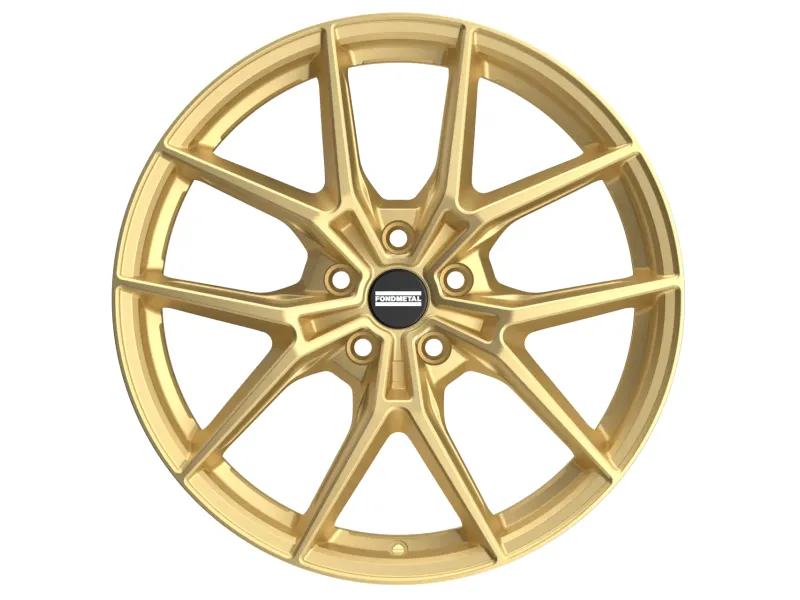 Диск Fondmetal Iupiter Matt Gold R18 W8.0 PCD5x112 ET49 DIA66.5