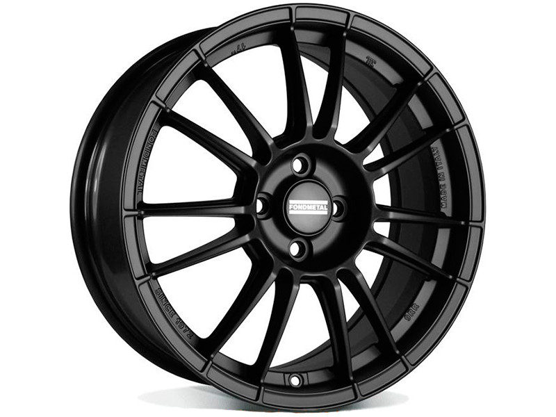 Диск Fondmetal 9RR Matt Black R18 W8.0 PCD5x114.3 ET45 DIA75.0