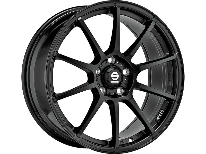 Диск Sparco Assetto Gara Matt Black R17 W7.5 PCD5x114.3 ET45 DIA73.0