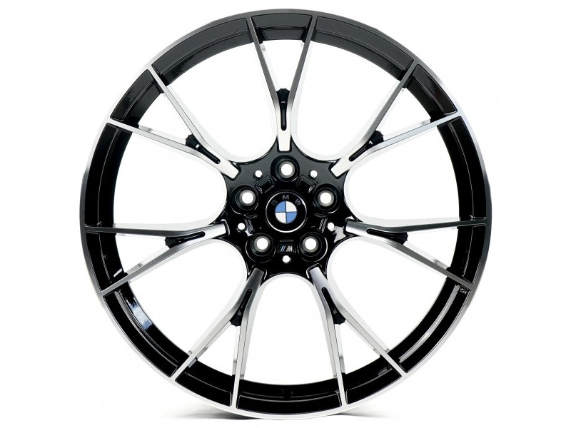 Диск Replica B3217 Black Machined Face R18 W9.0 PCD5x120 ET35 DIA72.6