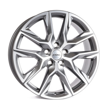 Диск Ronal R71 Orbit Grey Cut Matt Frontkopiert R21 W9.5 PCD5x112 ET37 DIA66.5