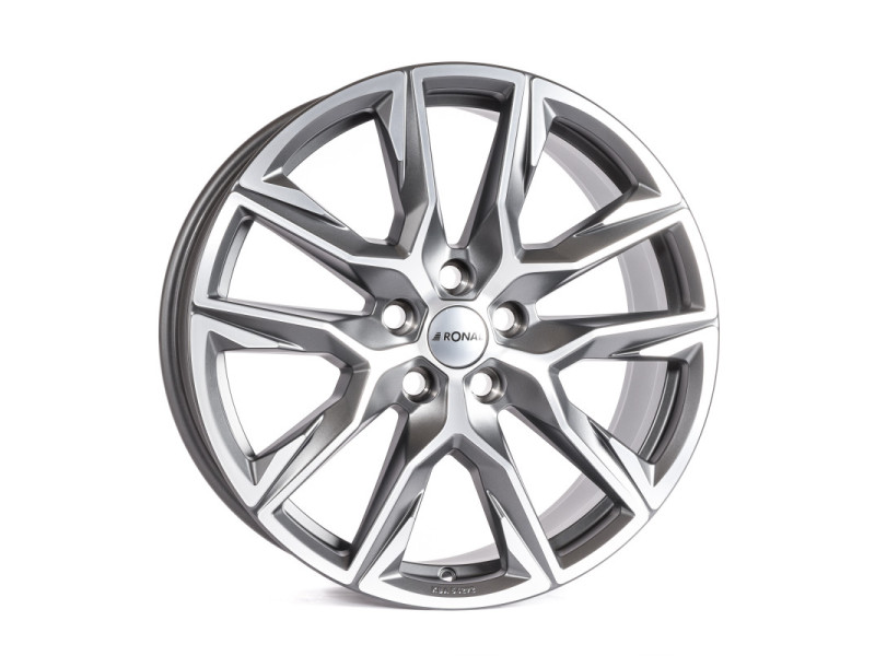 Диск Ronal R71 Orbit Grey Cut Matt Frontkopiert R21 W9.5 PCD5x112 ET37 DIA66.5