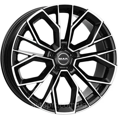 Диск Mak Stilo-D Black Mirror R19 W9.5 PCD5x108 ET48 DIA63.4