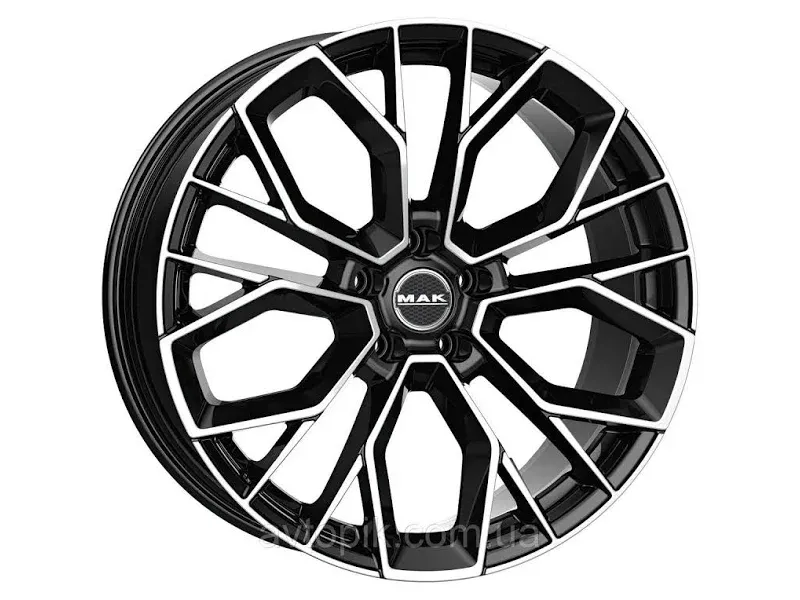 Диск Mak Stilo-D Black Mirror R22 W11.5 PCD5x112 ET52 DIA66.6