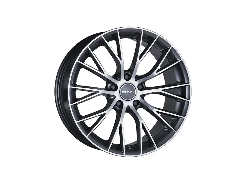 Диск Mak Munchen Gun Metallic Mirror Face R19 W8.5 PCD5x120 ET30 DIA72.6