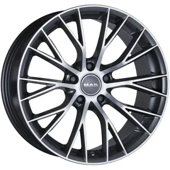 Диск Mak Munchen Gun Metallic Mirror Face R20 W9.5 PCD5x120 ET44 DIA72.6