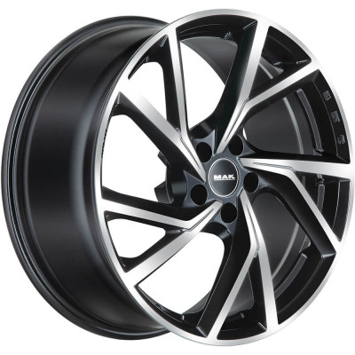 Диск Mak Kassel Black Mirror R18 W7.5 PCD5x100 ET49 DIA57.1