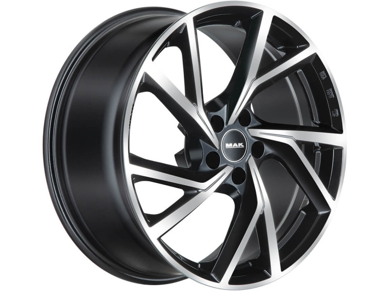 Диск Mak Kassel Black Mirror R19 W8.0 PCD5x100 ET48 DIA56.1