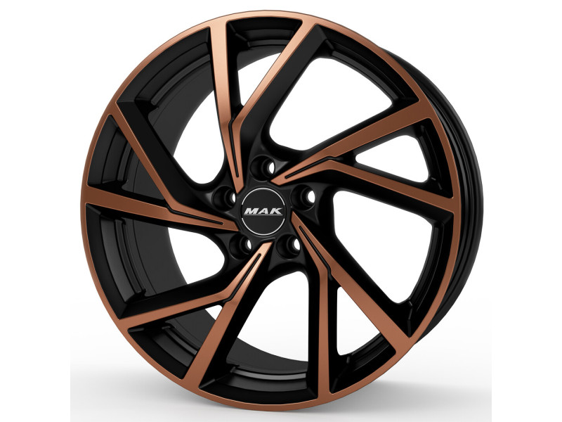 Диск Mak Kassel Black & Bronze R18 W8.0 PCD5x108 ET45 DIA72.0