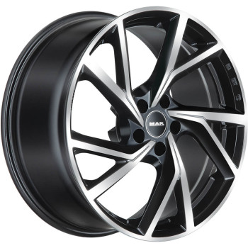 Диск Mak Kassel Black Mirror R18 W8.0 PCD5x112 ET45 DIA76.0