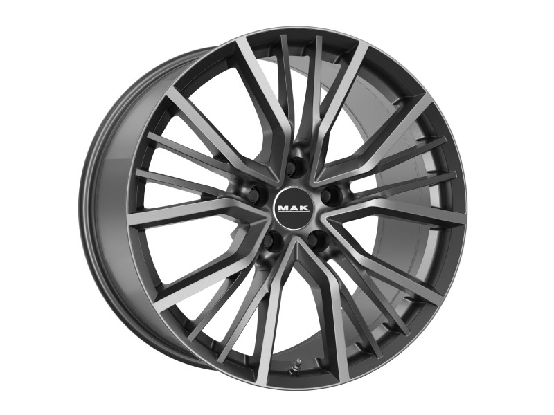 Диск Mak Union Gun Met Mirror Face R21 W9.5 PCD5x112 ET20 DIA66.45