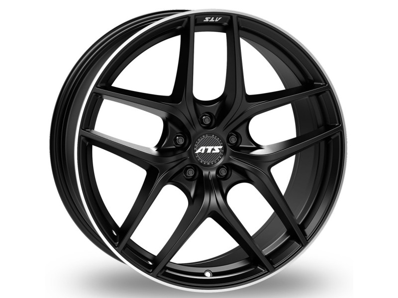 Диск ATS Competition 2 Racing Black Lip Polished R19 W8.5 PCD5x112 ET47 DIA66.5