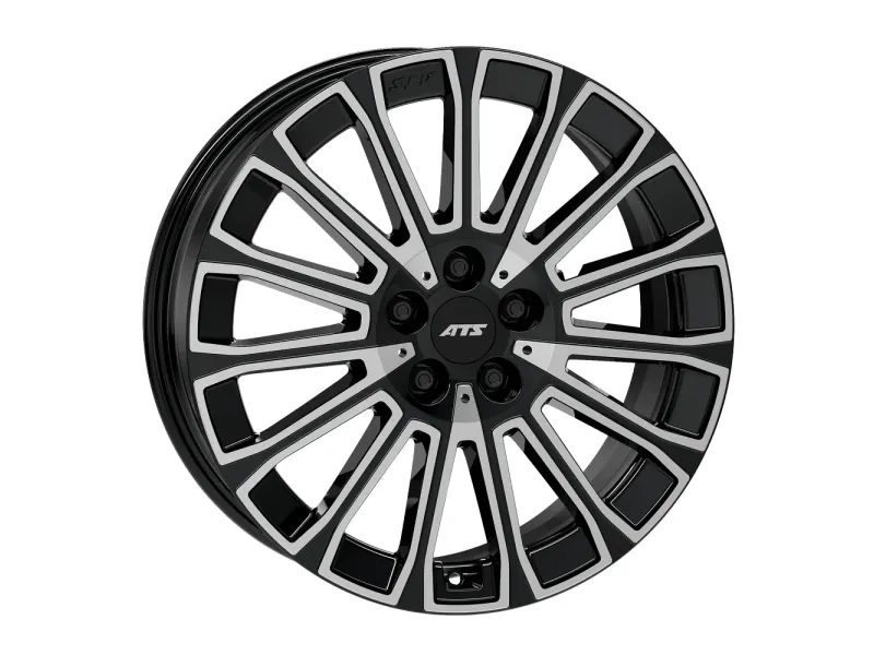 Диск ATS Obsession Diamond Black Front Polished R19 W8.0 PCD5x112 ET45.1 DIA66.6