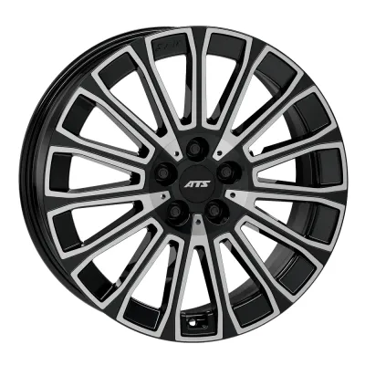 Диск ATS Obsession Diamond Black Front Polished R19 W8.0 PCD5x112 ET30.6 DIA66.6