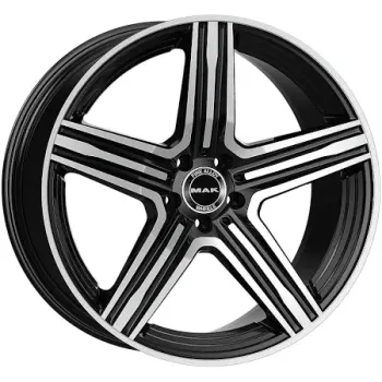 Диск Mak Lewis-D Black Mirror R20 W9.5 PCD5x112 ET22 DIA66.6