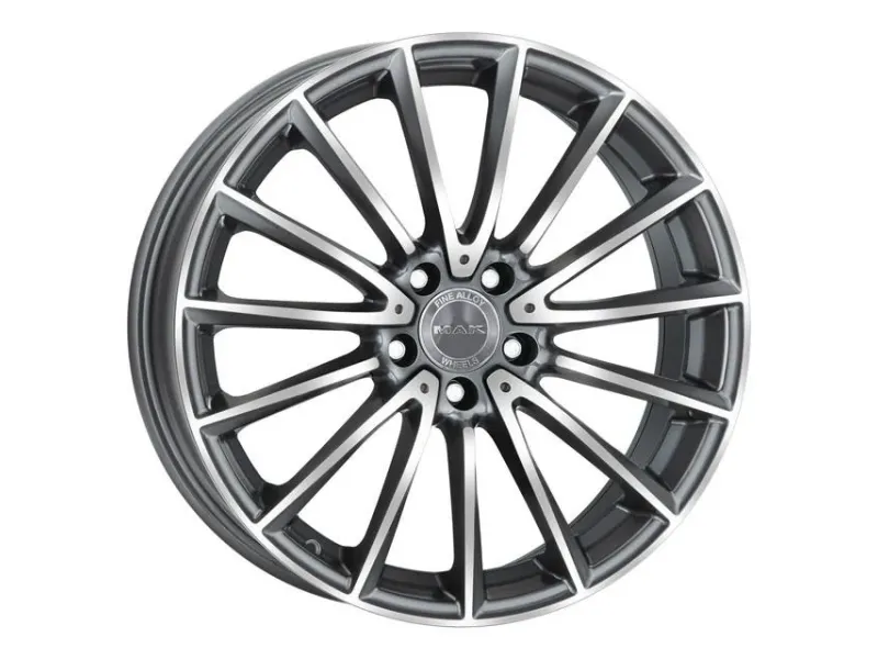 Диск Mak Komet Gun Metallic Mirror R19 W8.0 PCD5x112 ET38 DIA66.6